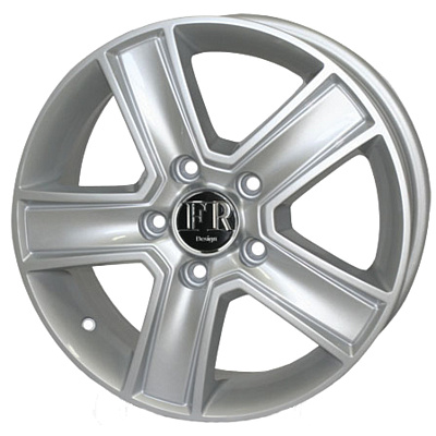 FR replica 6,5x15/5x118 ET55 D71,1 BK473 Silver