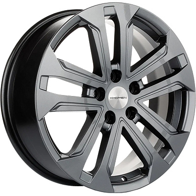 Khomen Wheels 7x18/5x110 ET50 D63,3 KHW1803 (CS35/CS35 Plus) Gray