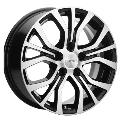 Khomen Wheels 6,5x16/5x120 ET51 D65,1 KHW1608 (Multivan) Black-FP
