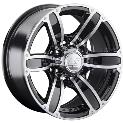 LS 10x16/6x139,7 ET-35 D106,1 890 MBF (конус, Колпак+лого)