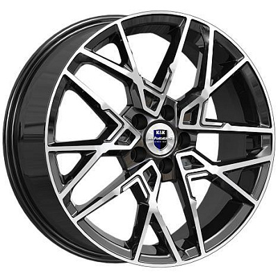 КиК Вудроф (КС1044) 7,0x18 5/110 ET40 d-65,1 алмаз чёрный (Арт.80144)