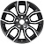 Khomen Wheels 7x17/5x114,3 ET53 D67,1 KHW1713 (Ceed) Black-FP