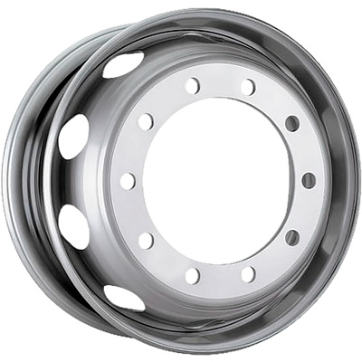 SRW 10/335/281/180 8,5x24/10x335 ET180 D281 M22 Silver (3248505) Камаз 6580 / Вольво / Скания / Ман / Мерседес (б/к)