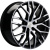 Khomen Wheels 8,5x20/5x112 ET20 D66,5 KHW2005 (Q8) Black-FP (под ORG)