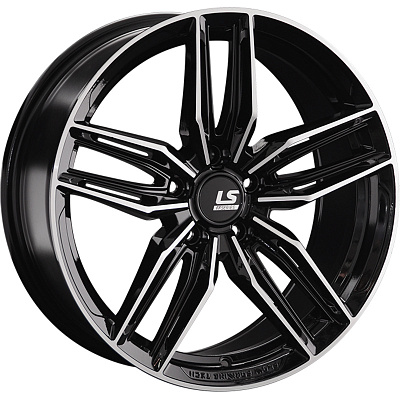 LS FlowForming 8,5x18/5x114,3 ET40 D67,1 RC54 BKF (конус)