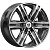 КиК R8 (КС1174) 7,5x17/6x139,7 ET42 D100,1 R8 (КС1174) Алмаз черный