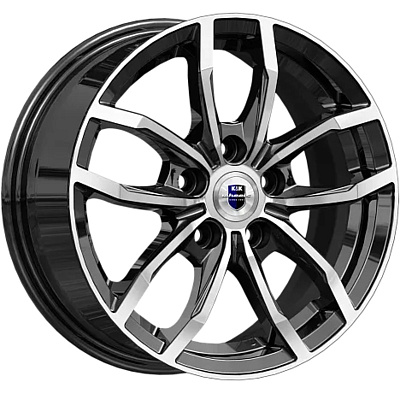 КиК 6,5x15/5x108 ET50 D63,35 Фрост (КС1048) Алмаз черный