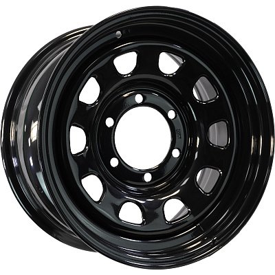 ZEPP 4x4 8x16/6x139,7 ET30 D110 Toyota/Nissan/L200 2005+ Semicircle Gloss Black (LTM)