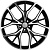 Khomen Wheels 8x20/5x108 ET33 D60,1 KHW2012 (OMODA C5) Black-FP