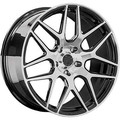 LS Forged 10x21/5x130 ET33 D84,1 LS FG43 BKF (конус, C570)
