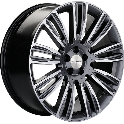 Khomen Wheels 8,5x20/5x108 ET45 D63,4 KHW2004 (Velar) Gray-FP