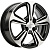 Khomen Wheels 6x15/4x100 ET45 D56,6 KHW1502 (Nexia) Black-FP