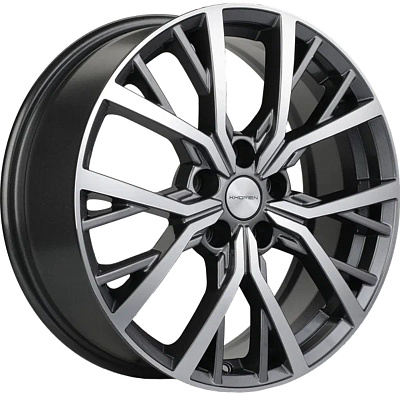 Khomen Wheels 7x18/5x112 ET43 D57,1 KHW1806 (Kodiaq/Tiguan) Gray-FP