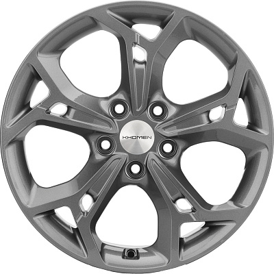Khomen Wheels 7x17/5x112 ET40 D57,1 KHW1702 (Kodiaq/Tiguan) Gray