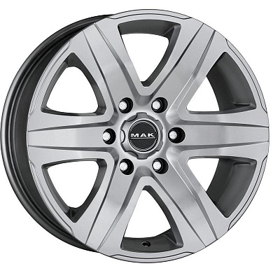 MAK 8,5x18/6x114,3 ET30 D66,1 Stone 4x4 T Silver