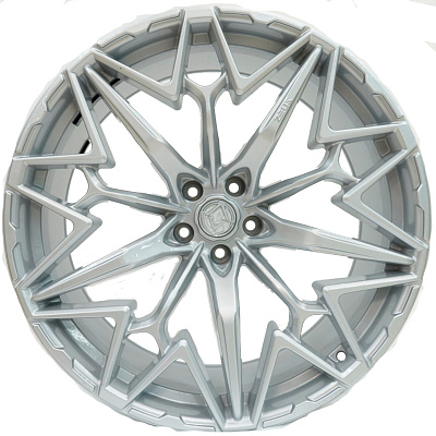Khomen Wheels 10x22/5x112 ET30 D66,6 ZEUS 2202 (X5/X6/X7/Cullinan) Brilliant Silver