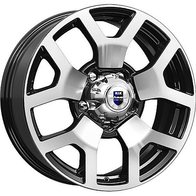 КиК 7x18/5x139,7 ET35 D108,5 Намиб (КС775) Алмаз черный