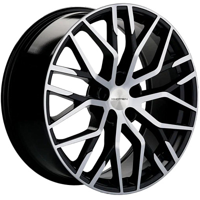 Khomen Wheels 8,5x20/5x112 ET40 D66,6 KHW2005 (BMW) Black-FP