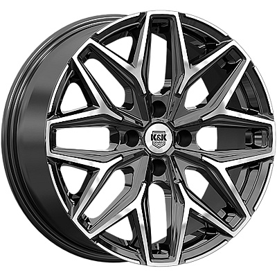КиК 7x17/4x108 ET32 D65,1 Ариус (КС1187) Алмаз черный