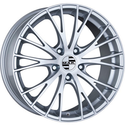 MAK 10x21/5x112 ET19 D66,45 Rennen Silver