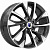 КиК 7x17/5x115 ET40 D70,2 Роквуд (КС900) Алмаз черный