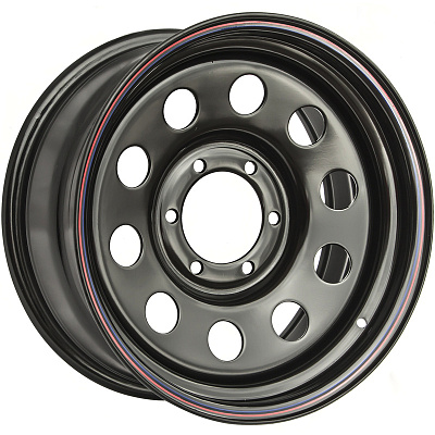 Off-Road Wheels 8x17/6x114,3 ET0 D66 Ниссан Навара D40 3.0TD Черный