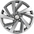 Khomen Wheels 7,5x18/5x114,3 ET45 D67,1 KHW1801 (Xceed/CX-3/5) Gray-FP
