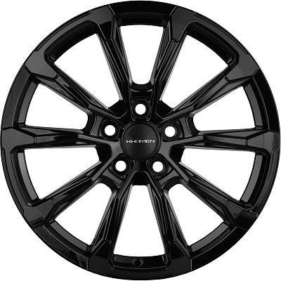 Khomen Wheels 7,5x18/5x108 ET47 D60,1 KHW1808 (Chery Tiggo 8/8 Pro) Black (конус)