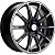 Khomen Wheels 6,5x17/4x98 ET38 D58,6 KHW1707 (Lada Granta) Black-FP