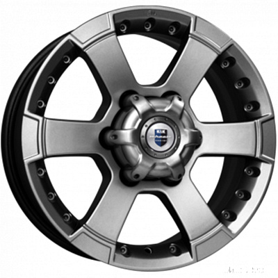 КиК 7x16/6x139,7 ET20 D110,1 M56 (КС593) Дарк платинум