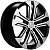 Khomen Wheels 7x18/5x114,3 ET50 D54,1 KHW1803 (Coolray) Black-FP