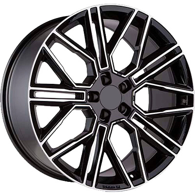 Khomen Wheels 9,5x21/5x112 ET37 D66,6 KHW2101 (Front) Black-FP