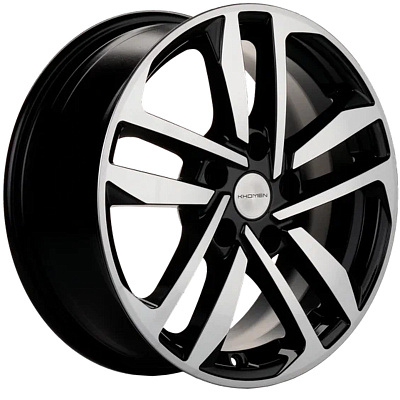 Khomen Wheels 6,5x16/5x100 ET39 D57,1 KHW1612 (Polo) Black-FP