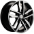 Khomen Wheels 6,5x16/5x100 ET39 D57,1 KHW1612 (Polo) Black-FP Khomen Wheels 6,5x16/5x100 ET39 D57,1 KHW1612 (Polo) Black-FP