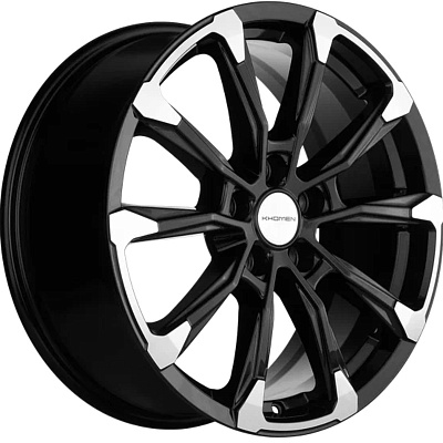 Khomen Wheels 7,5x18/5x108 ET40 D54,1 KHW1808 (Jac/Москвич 3) Black-FP
