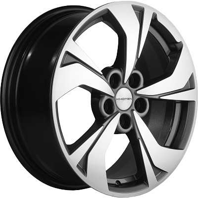 Khomen Wheels 7x17/5x114,3 ET45 D60,1 KHW1724 (Changan CS75 (Plus)) Gray-FP