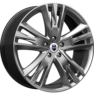 КиК 8,5x20/5x108 ET45 D63,35 Атлас (КС661M) Дарк платинум