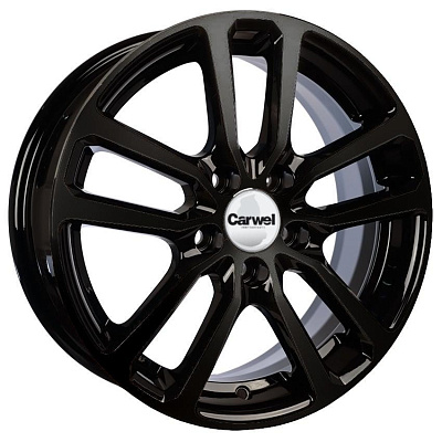 Carwel Донты 209 (Geely Emgrand) 6,0x15 5/114,3 ET38 d-54,1 BK (Арт.141602)