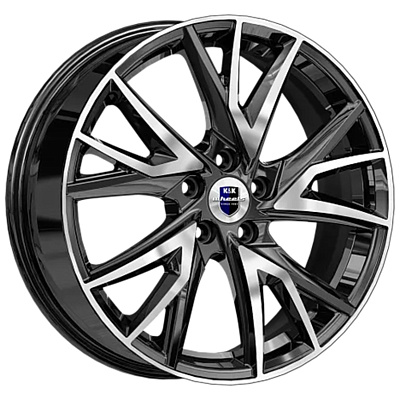 КиК 6,5x18/5x112 ET38 D66,6 Кайлас (КС1054) Алмаз черный