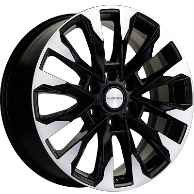 Khomen Wheels 8x20/6x139,7 ET60 D95,1 KHW2010 (LC 300) Black-FP