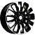 Khomen Wheels 8x20/6x139,7 ET60 D95,1 KHW2010 (LC 300) Black-FP