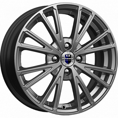 КиК 6x16/4x98 ET35 D58,5 Меандр (КС879) Дарк платинум