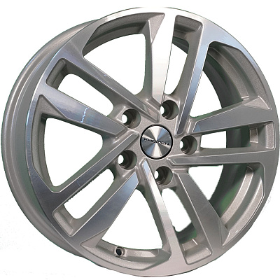 Khomen Wheels 6,5x16/5x100 ET39 D57,1 KHW1612 (Polo) F-Silver-FP