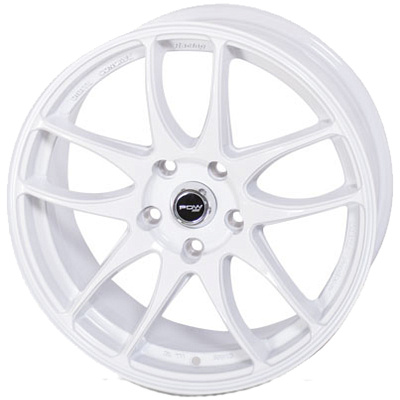 PDW 7,5x17/4x100 ET40 D60,1 Dibite Emotion (5096) White (конус)