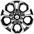 Khomen Wheels 6,5x17/5x114,3 ET50 D66,1 KHW1711 (Arkana/Kaptur) Black-FP