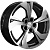 Khomen Wheels 7x17/5x108 ET40 D54,1 KHW1724 (Jac/Москвич 3) Gray-FP