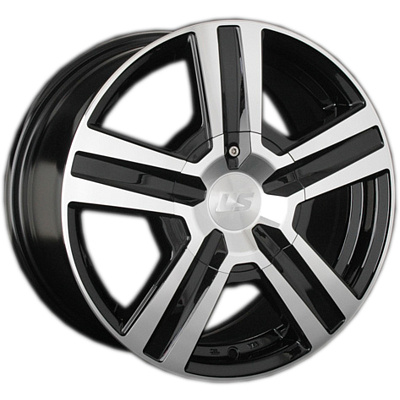 LS 7x16/6x114,3 ET45 D66,1 794 BKF (конус, Колпак+лого)