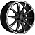 Khomen Wheels 6,5x17/4x98 ET38 D58,6 KHW1707 (Lada Granta) Black-FP matt