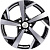Khomen Wheels 7x17/5x114,3 ET40 D66,1 KHW1712 (Qashqai) Black-FP