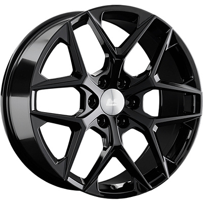 LS 9x22/6x139,7 ET30 D100,1 1372 BK (конус, Колпак+лого)